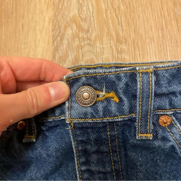 Vintage Levi’s 517 Bootcut Orange Tab 30x32 Denim Jeans Made in USA 90s Flare - Picture 5 of 7